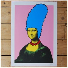 Mona Simpson ltd edition print by Nick Walker Urban StreetArt 1XRUN Graffiti POW