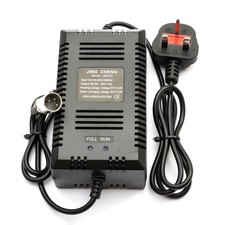24v Battery Charger 1.6A Male XLR Fits Sterling Little Gem Mobility Scooter