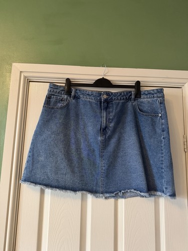 Denim mini skirt 22 blue - mini,
