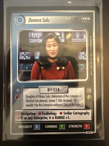 Star trek ccg demora - trek, sulu
