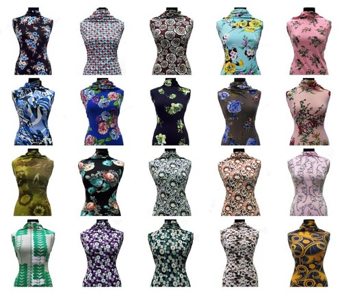 Way stretch floral cotton - 4,