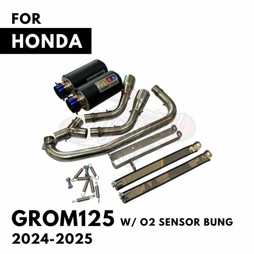 Dual high mount exhaust - exhaust, o2