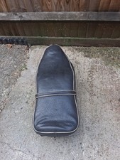 Classic Vintage Motorcycle Dual Seat. Bsa Triumph Norton. Used Condition.