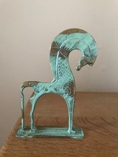 Vintage Greek Horse Bronze