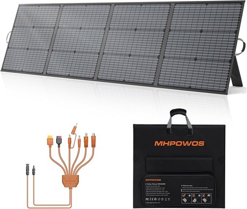 Mhpowos 220w portable - mhpowos, solar