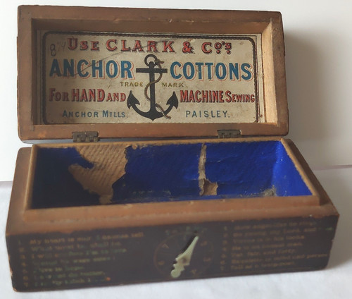 Antique clark co anchor - clark,