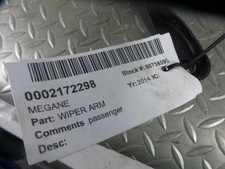 RENAULT MEGANE WIPER ARM