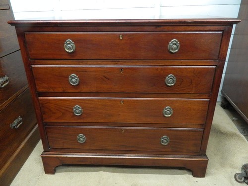 Edwardian mahogany chest - edwardian, of