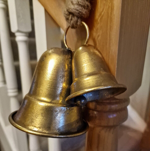 Pair gold metal - pair, bells