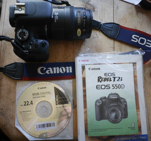 Canon eos 550d - canon, with