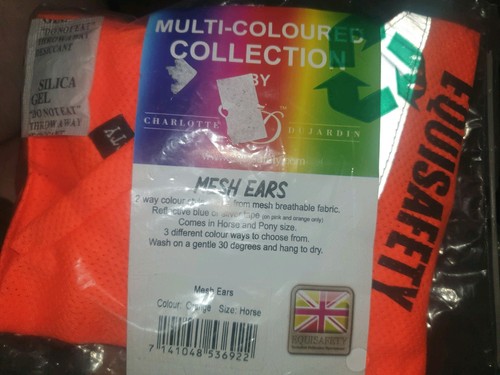 Bnwt equisafety mesh ears - equisafety,
