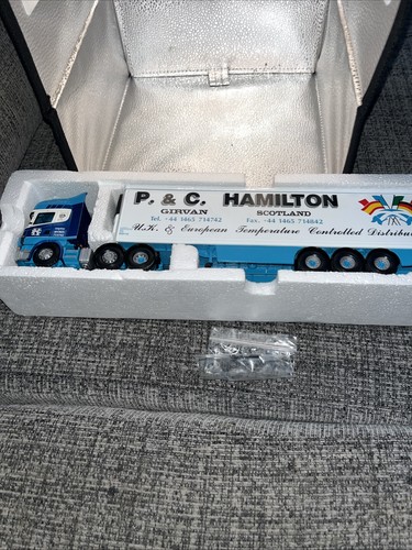 Corgi hamilton scania - p&c, hamilton-scania
