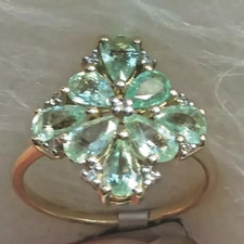 9CT GOLD 1.8 CARAT PARAIBA
