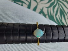 18 Ct Gold  Australian Opal