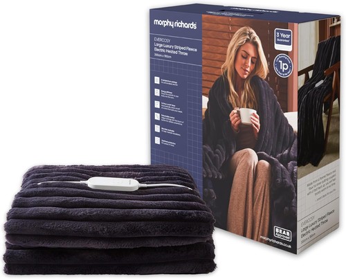 Electric heated throw - electric, blanket