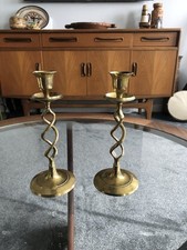 Pair Barley Twist Candle