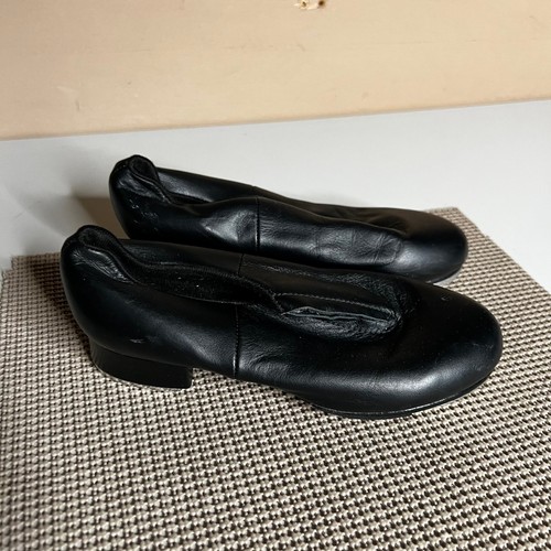 Bloch black leather slip - leather,
