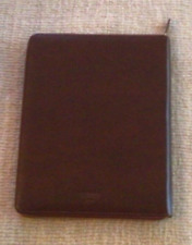Dulwich Designs Bonded Leather Windsor Document Folder, Brown - RRP £60.00