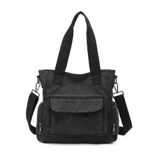 Large Unisex Satchel Canvas