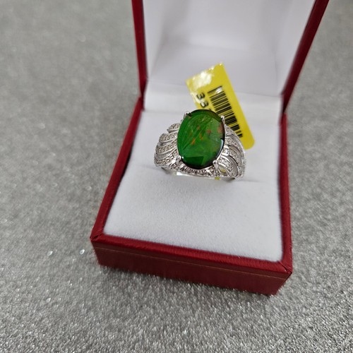 Canadian ammolite zircon - aa,