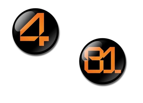 Mclaren 59mm badge - 25,38,59mm,