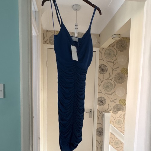 Quiz blue ruched - quiz,