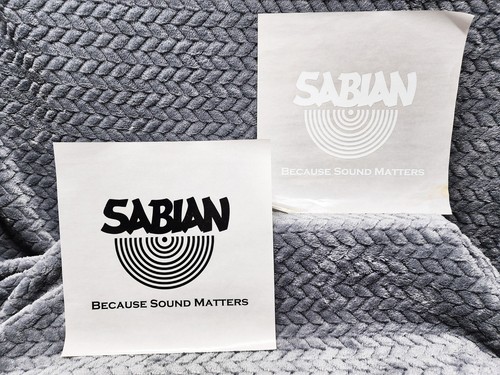 Sabian cymbals because sound - cymbals,