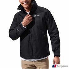 Berghaus RG Alpha Men's Waterproof Outdoor Jacket - Black Size M