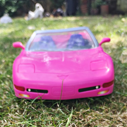 2001 mattel hot pink corvette - hot,
