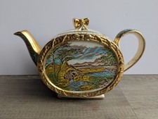Sadler Barrel Shaped The Old Mill Teapot