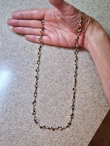Monet vintage necklace gold - necklace,,