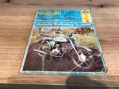 Suzuki a50p a50 - ss50, haynes