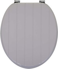 Toilet Seat Grey Tongue &