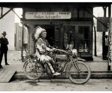 Vintage Indian Motorcycle