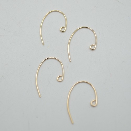 Gold filled earring - filled, wire