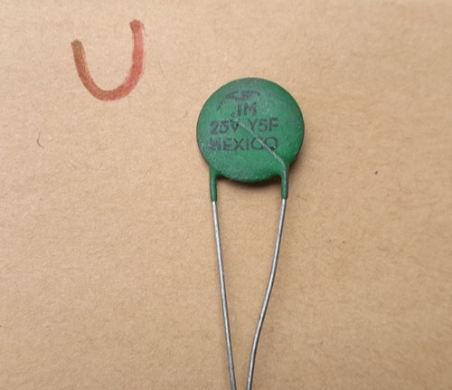 Vintage capacitor 90nf pk - capacitor,