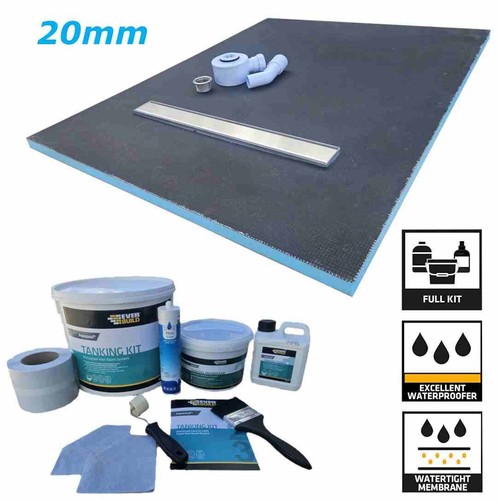 Wet room kit - wetroom, 20mm