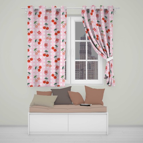 Blackout eyelet curtains - blackout,