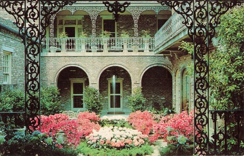 Postcard alabama bellingrath - postcard,