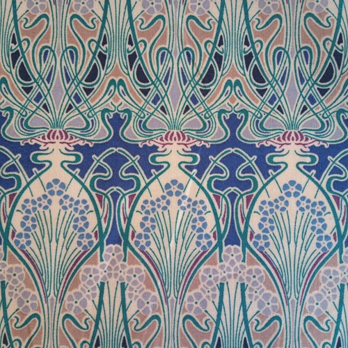 Blue ianthe lawn cotton - ianthe,