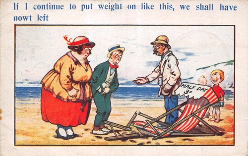 Bamforth seaside comic - bamforth,