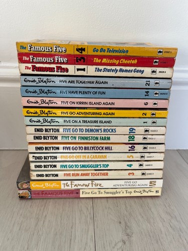 Enid blyton famous five - blyton, x