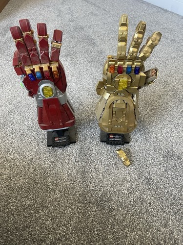 Lego marvel nano - gauntlet, and