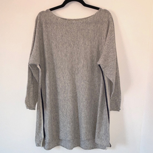 Isabella grey merino - grey, wool