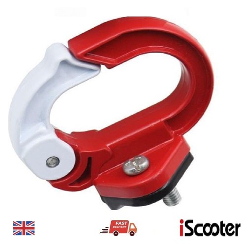 Red white black hook iscooter - hook,