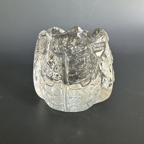 Orrefors glass crystal votive - orrefors,