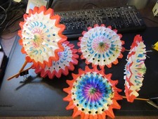 6 Vintage style Honeycomb