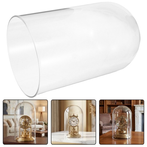 Vintage clock glass - glass, dome