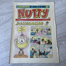 Nutty Comic No. 130 #130 7 August 1982 Vintage DC Thomson Bronze Age