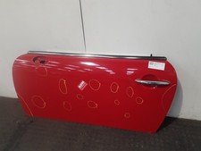MINI COOPER FRONT DOOR NEARSIDE PASSENGER LH 2007 3 DOOR HATCH CHILLI RED